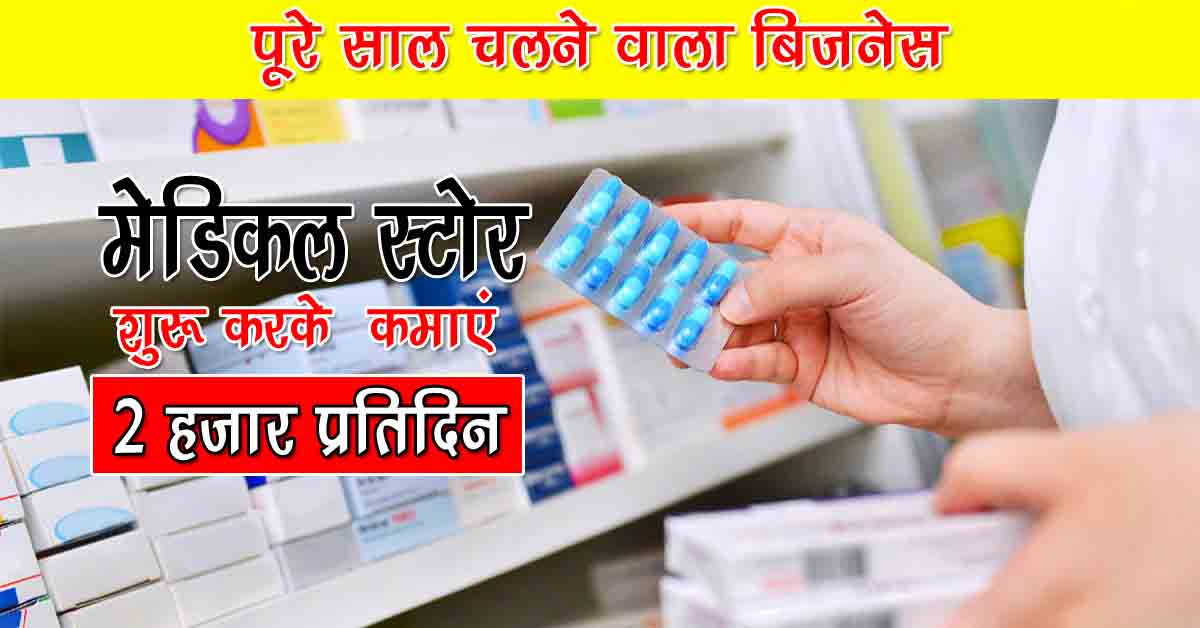 medical store business plan in hindi