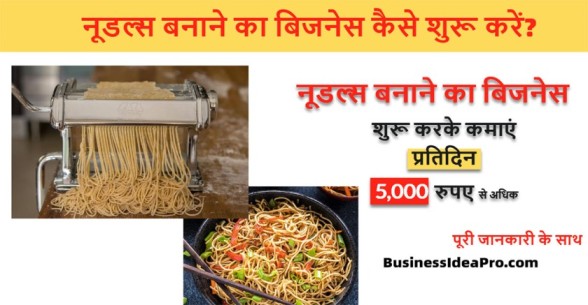 noodles making business in hindi