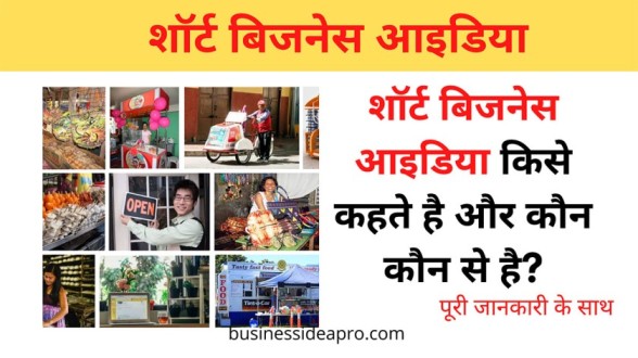 Short Business Ideas in Hindi
